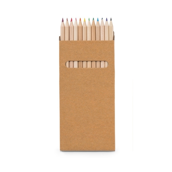 Caixa com 12 lápis de cor Personalizado 
