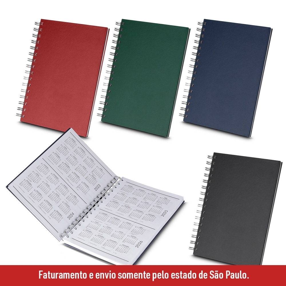 Caderno capa dura Percalux