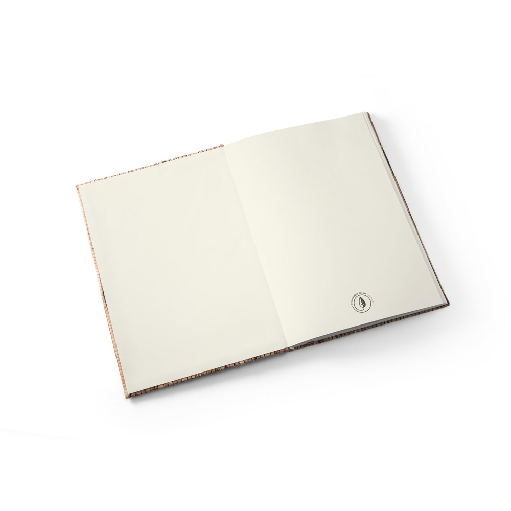 Caderno em palha natural Personalizado