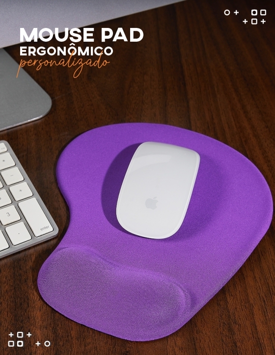 Mouse Pad Ergonômico Personalizado - 01810